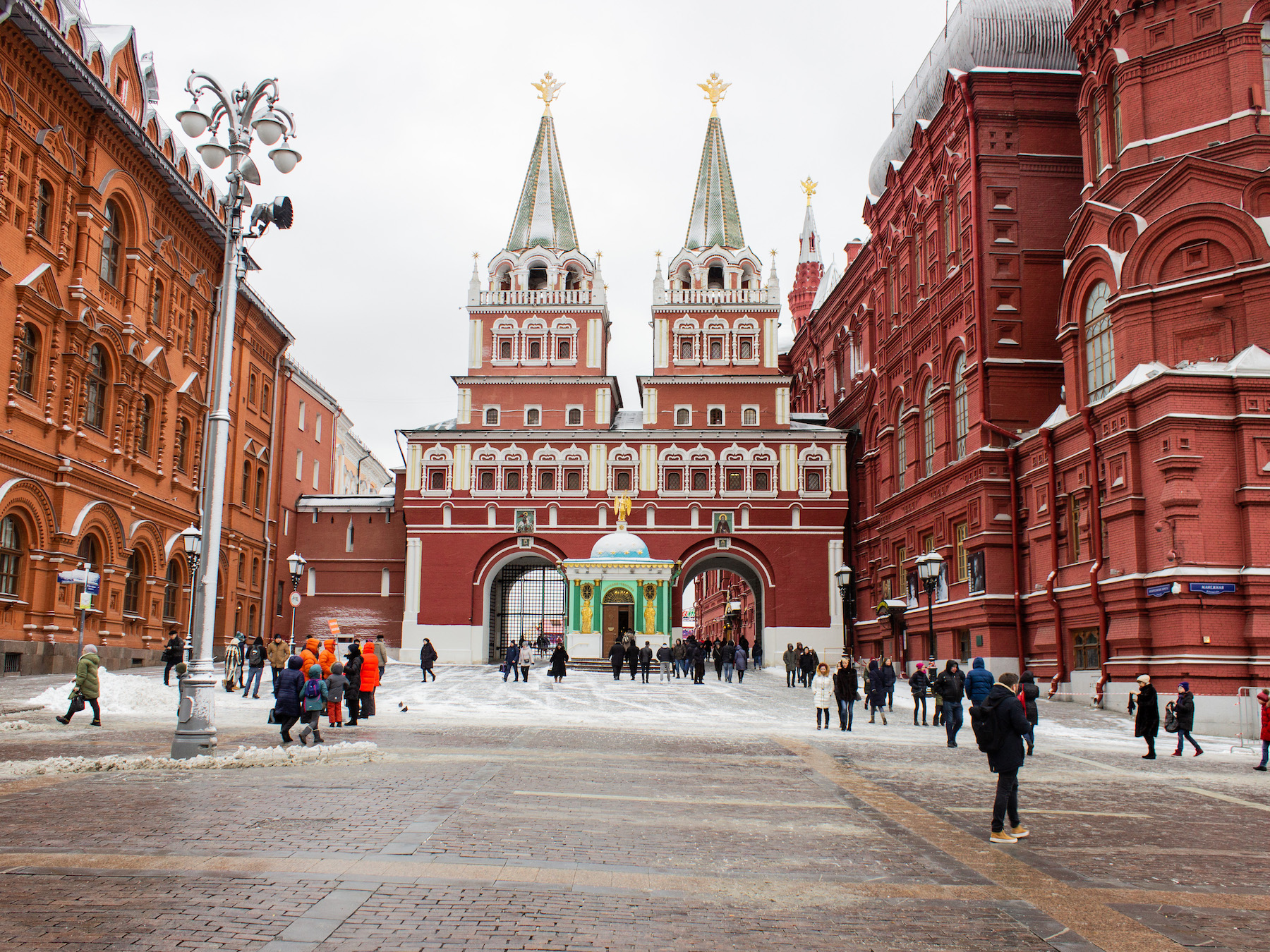 Den R de Plads I Moskva M ske Verdens Mest Kendte Plads