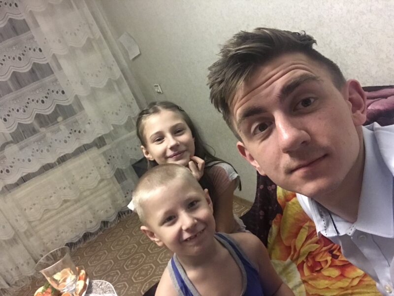 Jonas og Andrés familie