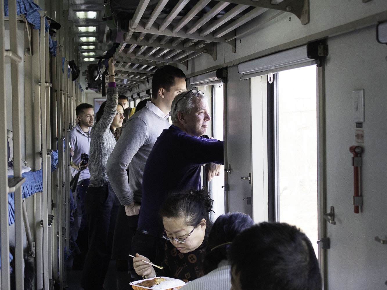 Toget mellem Dandong og Pyongyang