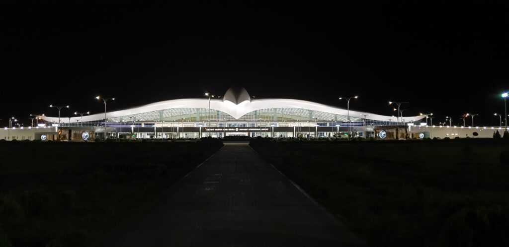 Lufthavnen i Asjkhabad, Turkmenistan
